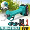 1000W 98VF Cordless Pruner Pruning Shear Fruit Tree Bonsai Pruning Electric Tree Branches Cutter Landscaping