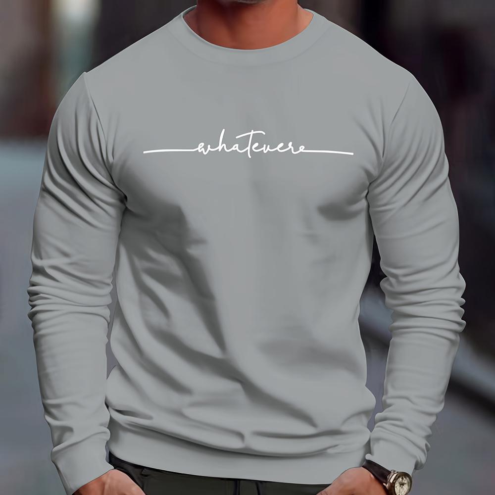 Мужская осенняя повседневная футболка с длинным рукавом и круглым вырезом 2023 года, новые мужские спортивные топы с 3D-цифровой музыкальной печатью, зимняя нижняя рубашка