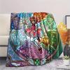 Cardcaptor Sakura Print Flannel Blanket, Ultra Soft High Quality All Seasons Warm Throw, Home Decor Cozy Blanket, Perfect Christmas Gift
