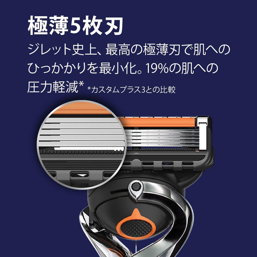 Gillette Бритва Proglide для 1,6 запасных лезвий, 1 из которых уже прикреплен к телу мужчины, тело, в комплекте,