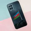 Чехол для телефона Oppo A40 A60 A80 A18 A38 A58 A78 A98 A79 A16 A76 A96 A15 A74 A94 A54 A77 A17 с флагом Азербайджана