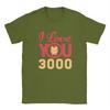 Iron Unisex Love You 3000 Unisexs T Shirt Crazy Tees Short Sleeve O Neck TShirt 100 Cotton 6XL Clothing