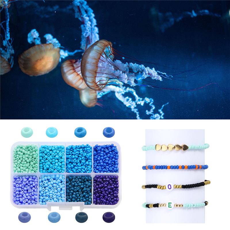 Коробка на 8/10/12/15 ячеек: Бисер, Пайетки, Искусственный Жемчуг для DIY Ожерелий и Цепочек для Телефона