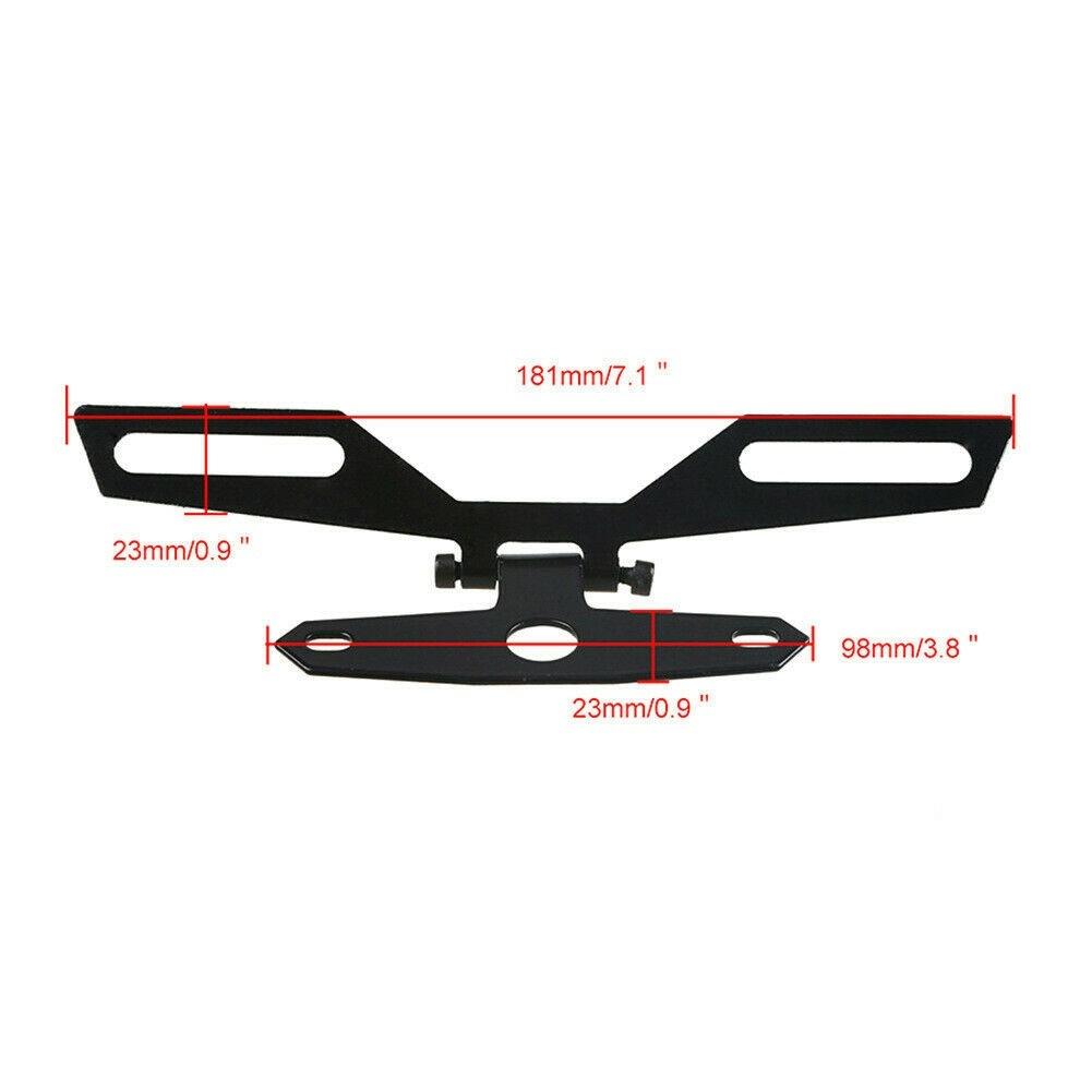 License Plate Holder Tail Light Holder Aluminum Alloy
