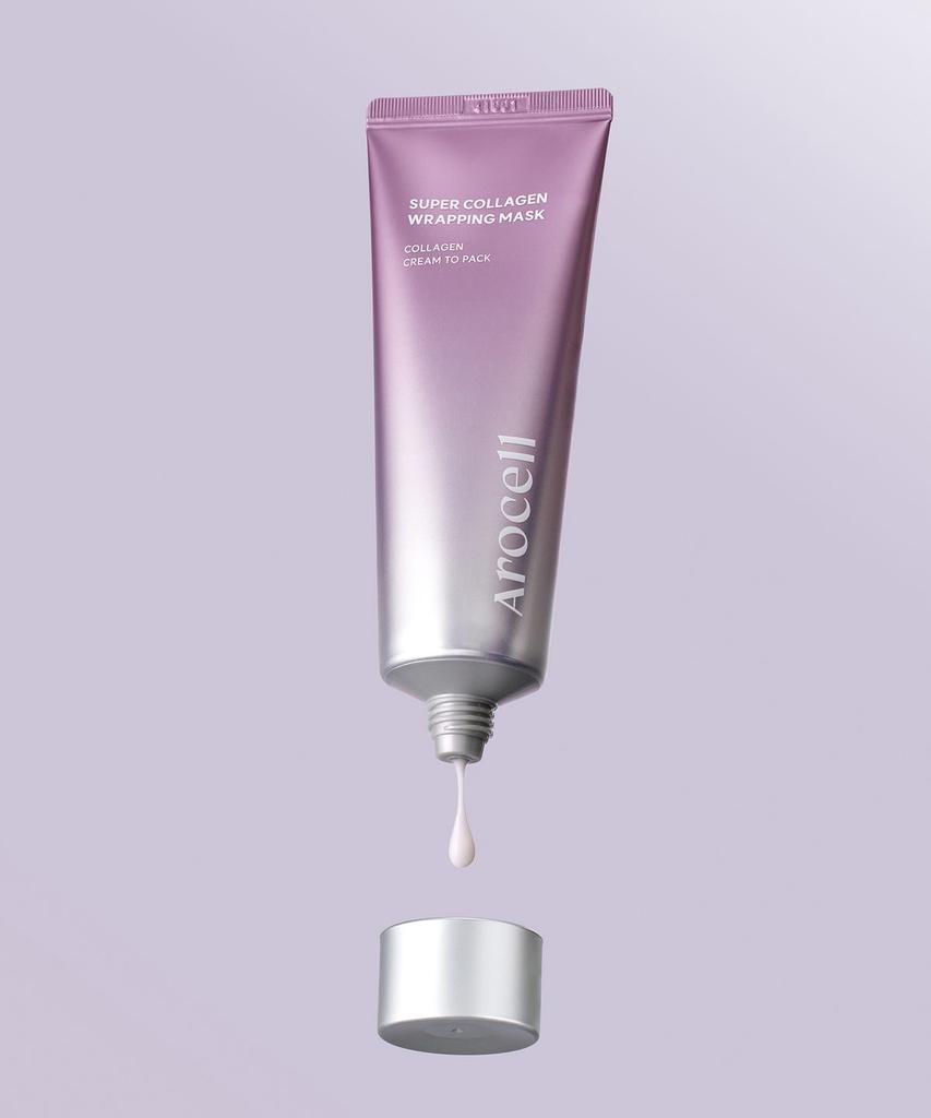Apply Collagen Wrapping Mask (+20ml extra gift)