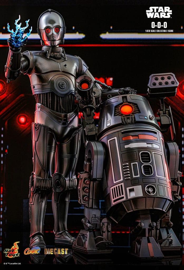 Hot Toys Comic Masterpiece DIECAST Фигурка 1/6 масштаба "Звездные войны" 0-0-0