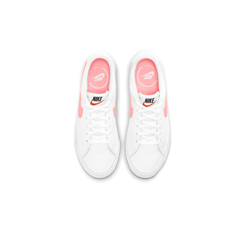 Nike Кроссовки Court Legacy GS White Sunset Pulse для детей DA5380-103