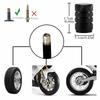 Dustproof Universal Aluminum Valve Stems Caps - 4-Piece Hub Protectors for Car Motorcycle Bicycle Tire Valves Valve Stems 1