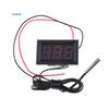 [TL][TL]New Red DC12V Digital Thermometer With Temp Probe -50~110C Temperature Detector LED