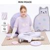 Детская футболка с длинным рукавом MINIPEACE, имитирующая 2-piece
