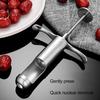 Нержавеющая сталь Cherry Pitter Эргономичный простой инструмент для удаления сердцевины красного финика, инструмент для удаления фруктовых и оливковых косточек, кухонный инвентарь