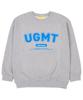 UNION GARMENTS Ugmt Логотип Французский Оверсайз Свитшот Серый