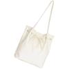 [Alto Rose] Ivory Tote Bag Ladies Tote Large Capacity Larger 2way Handbag Shoulder Bag With Zipper Lightweight Handbag Shoulder Bag Independence Cute