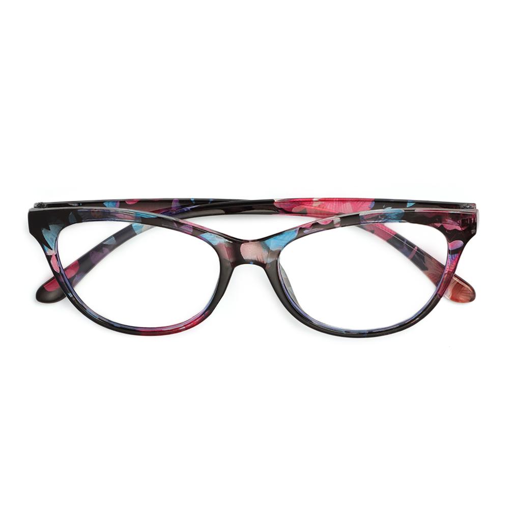 Flowers Elegant Anti-Blue Light Eyeglasses Reading Glasses Eye Protection Presbyopic Glasses