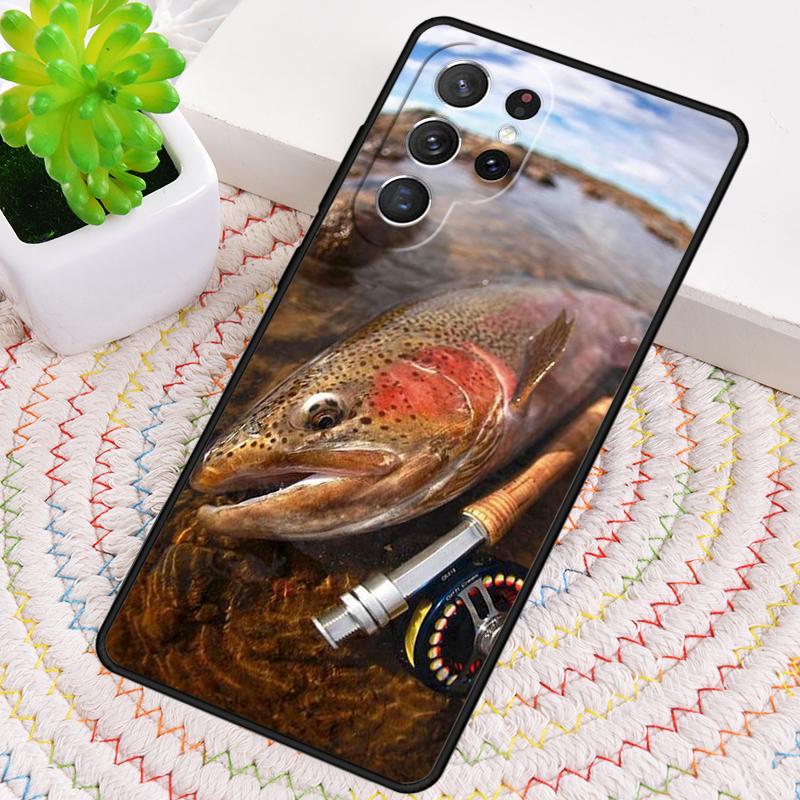 Японская рыба Кои Арт Силиконовый Чехол для Телефона Для Samsung Galaxy note 10 pro S26 S25 S24 S23 S22 S21 Plus S25Ultra Capa Чехол