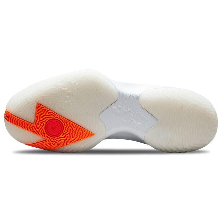 Air Jordan Zion 1 Светло-серые мужские кроссовки Черный Тотальный оранжевый DA3130-008