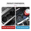 nlvg6 2pcs Silicone Car Cup Holder Coaster Non-Slip Anti Dust Cup Mat For Opel Insignia Corsa Zafira Mokka Grandland Antara Ampera