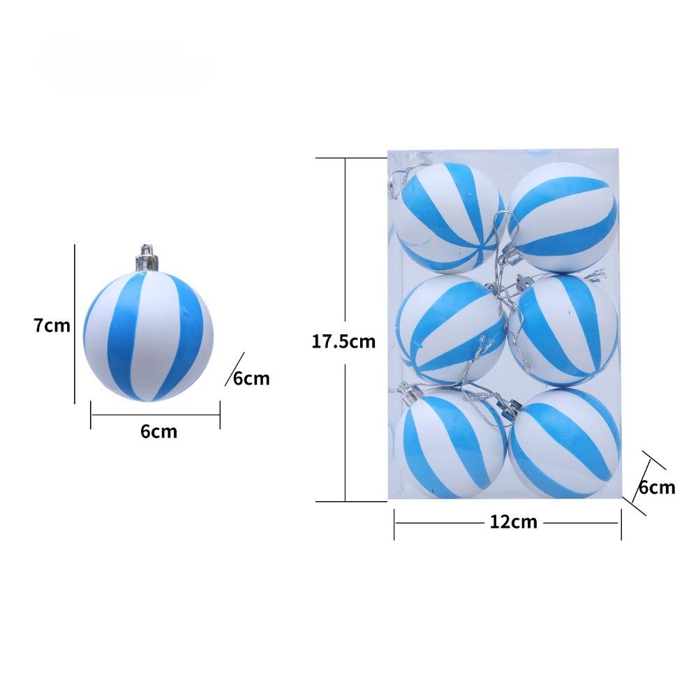 Christmas decoration, painted striped sphere, Christmas, wedding, bar, interior decoration, decoration, Christmas tree pendant