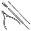Cuticle Nipper Solingen Dead Skin Scissors Peeling Plier Three-pronged Nail Art Manicure Tools