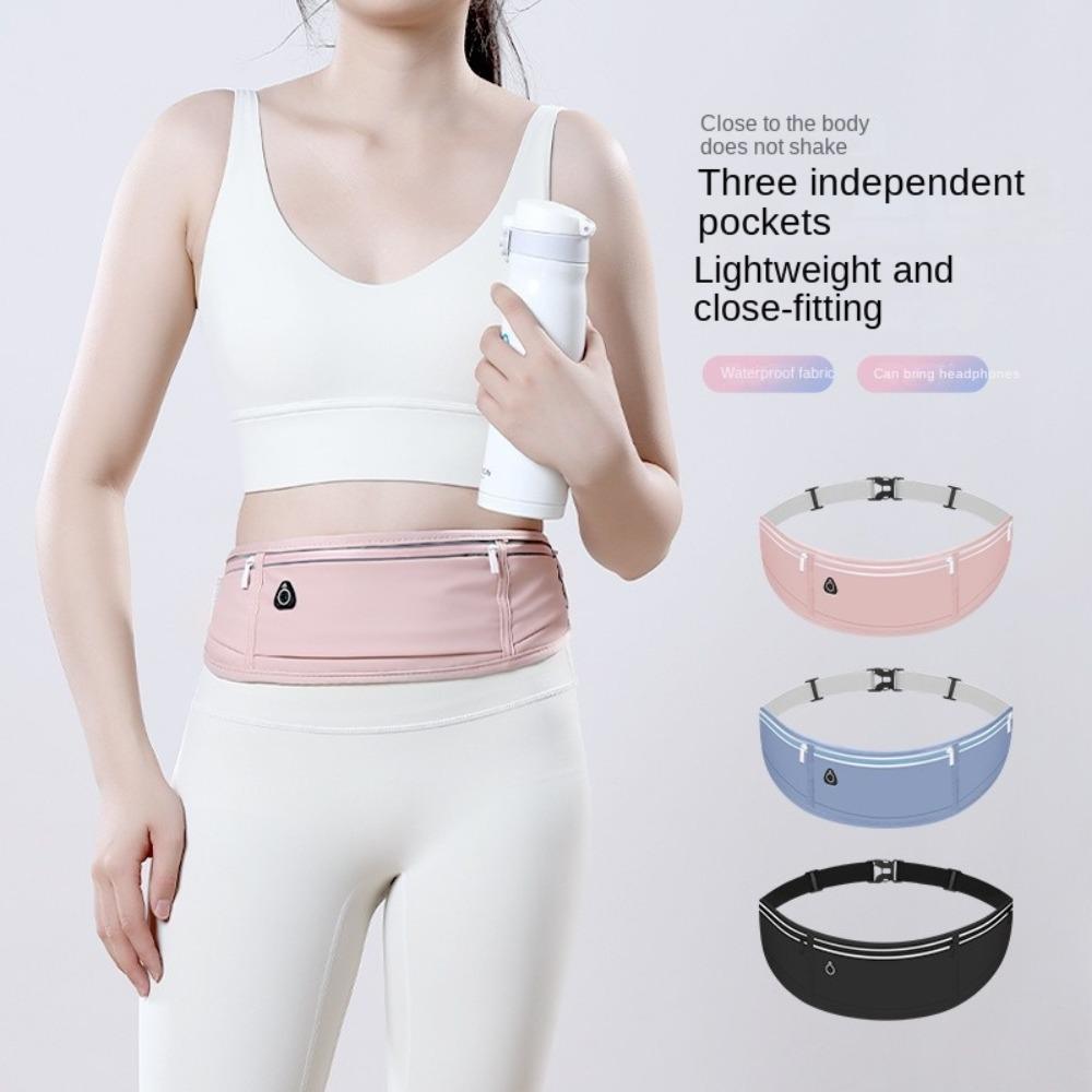 Breathable Running Waist Bag Waterproof Waist Pack Multi-function Sports Belt Bag  Gym Cycling