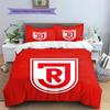 SSV Jahn Regensburg Pattern Bedding Quilt Set  Home Decoration  Gift (1 * duvet cover + 2 * pillowcase  without core)