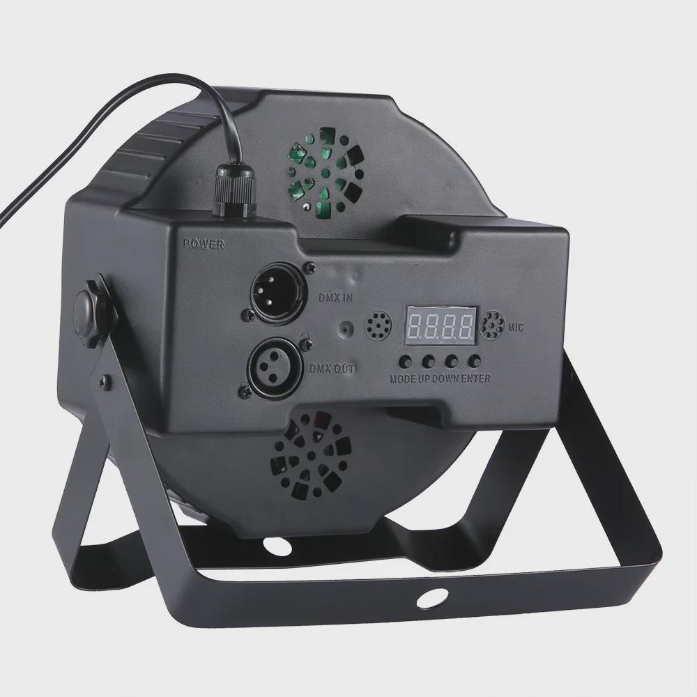 Светодиодный прожектор Par с УФ-фиолетовым светом, голосовое управление для Хэллоуина, KTV, бара, сцены