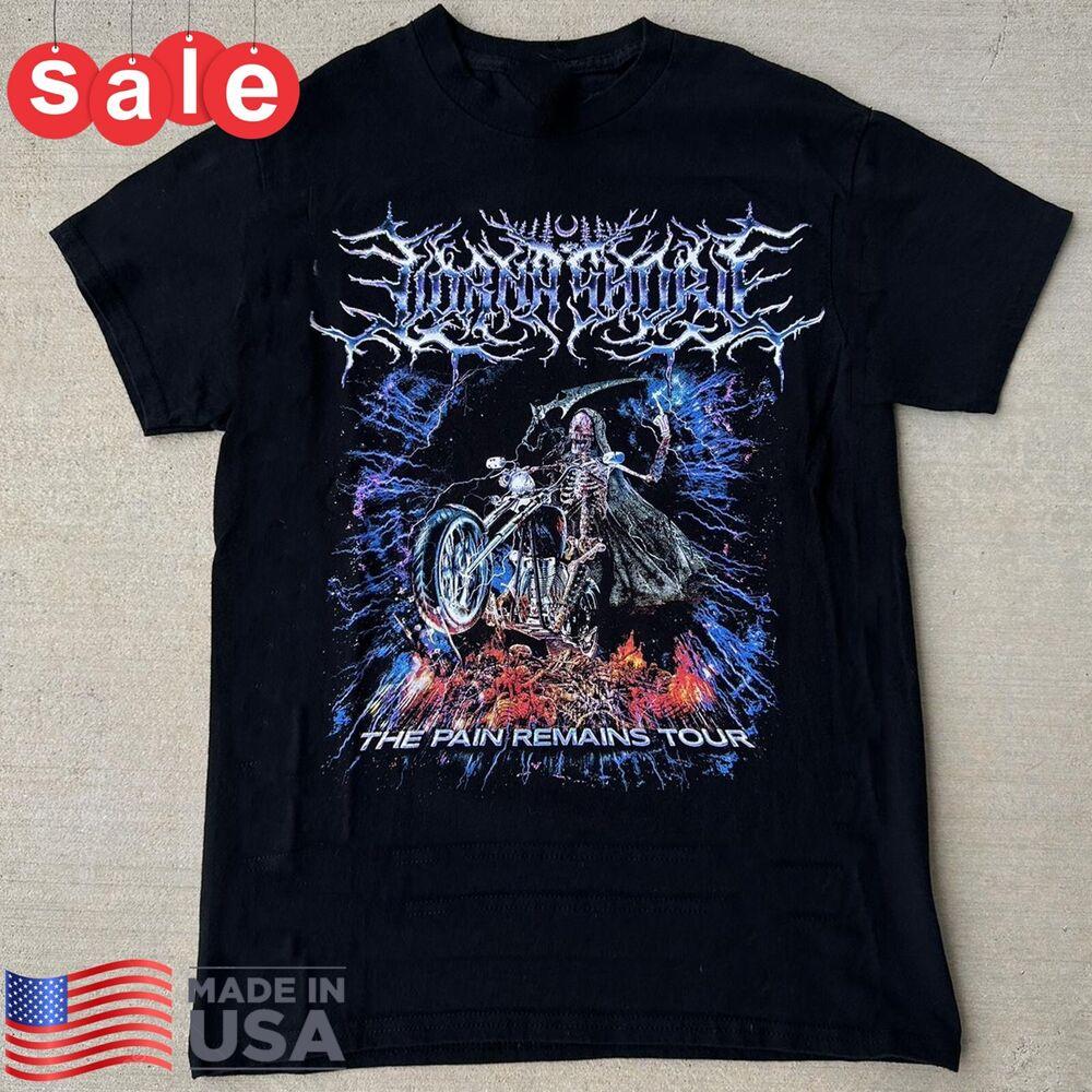 Новая рубашка Lorna Shore the pain remain tour Подарок для фанатов Унисекс S-5XL Унисекс футболка