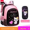 Korean Cute School Backpack for Girls, Grades 1-6, Ages 6-12