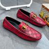 Мужские мокасины, пенни-лоферы, обувь для вождения, удобные кожаные туфли на плоской подошве, повседневные слипоны, цветная обувь больших размеров для мужчин