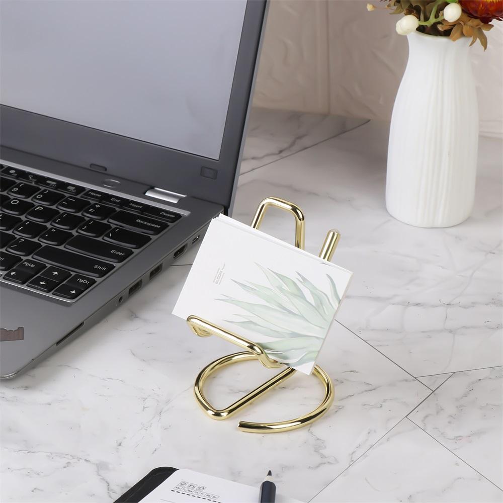 For Men & Women Cute Metal Display Holder Holder Stand Business Card Card Holder