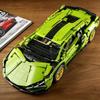 Модель гоночного автомобиля из строительных блоков Technology 1200+ деталей+ 1:14 Автомодель с движущимися частями Механический Супер Блок Конструктор Подарок для взрослых