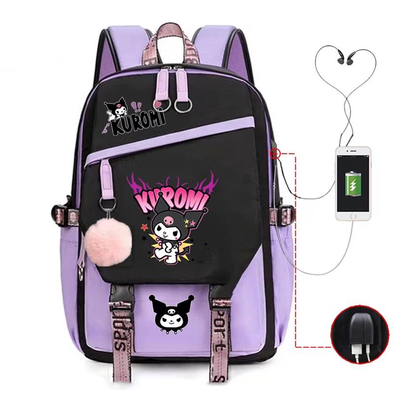 2026 Mesuca Y2K Kawaii School Bag Backpack Cute Cartoon Girls Shoulder Bag Canvas Bag For Kids Birthday Gifts