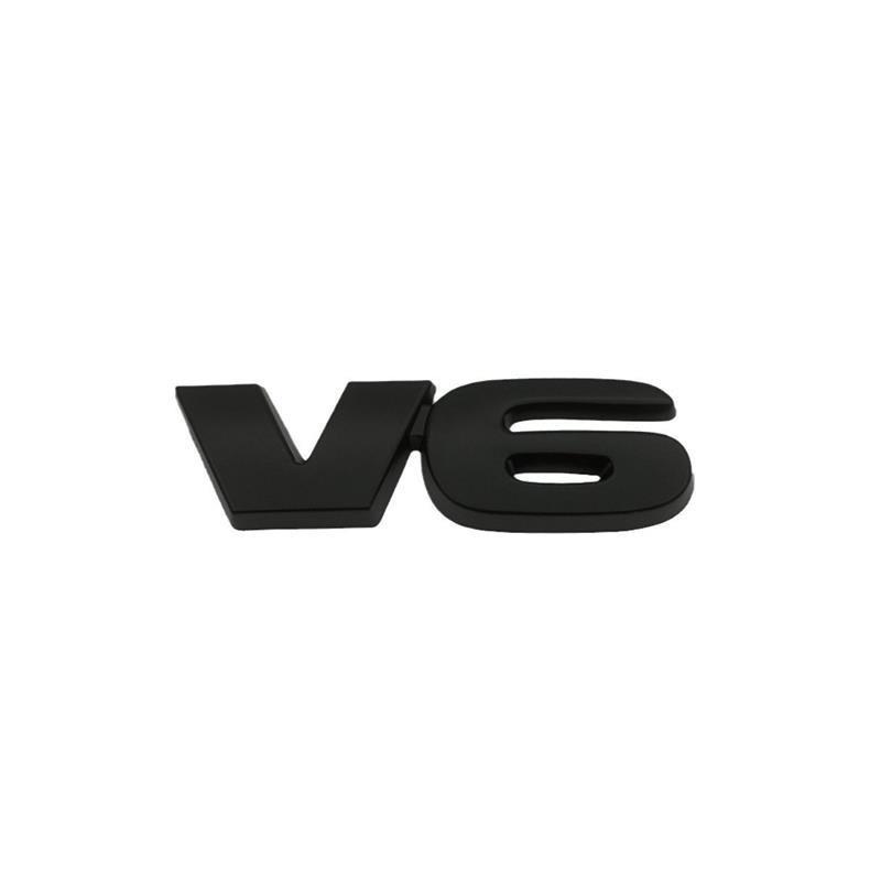 Наклейка с логотипом V6 для автомобиля Toyota Tundra TRD PRD SR5 - Модифицированная наклейка на заднюю часть кузова и крышку багажника