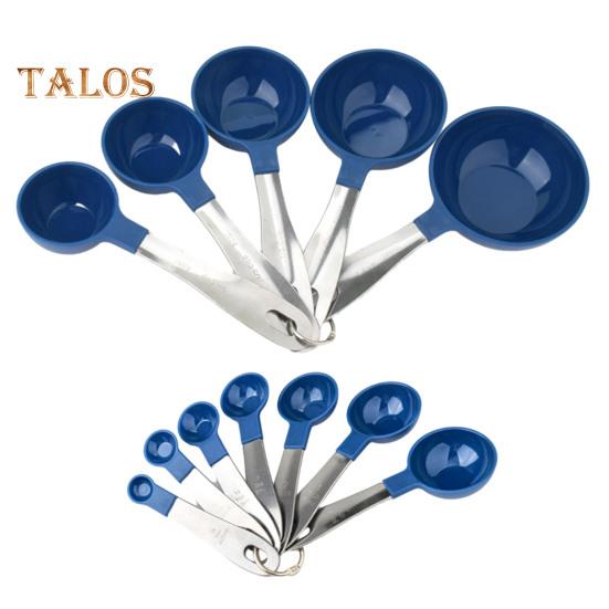 12 шт. набор мерных ложек из нержавеющей стали, удобное хранение, мерные ложки для быстрой очистки для приготовления пищи и выпечки