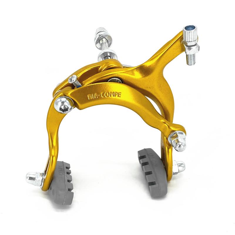 DIA-COMPE C Caliper Brake Road Bicycle BYA412 Folding Bike Retro City Bike Dual Pivot Caliper Brake 61-79mm Aluminum Alloy