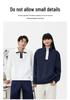 Women's Casual Color Block Stand Collar Half-Zip Hoodie, Early Autumn, Heavyweight 380g Composite Cotton, Loose Fit, Versatile Style