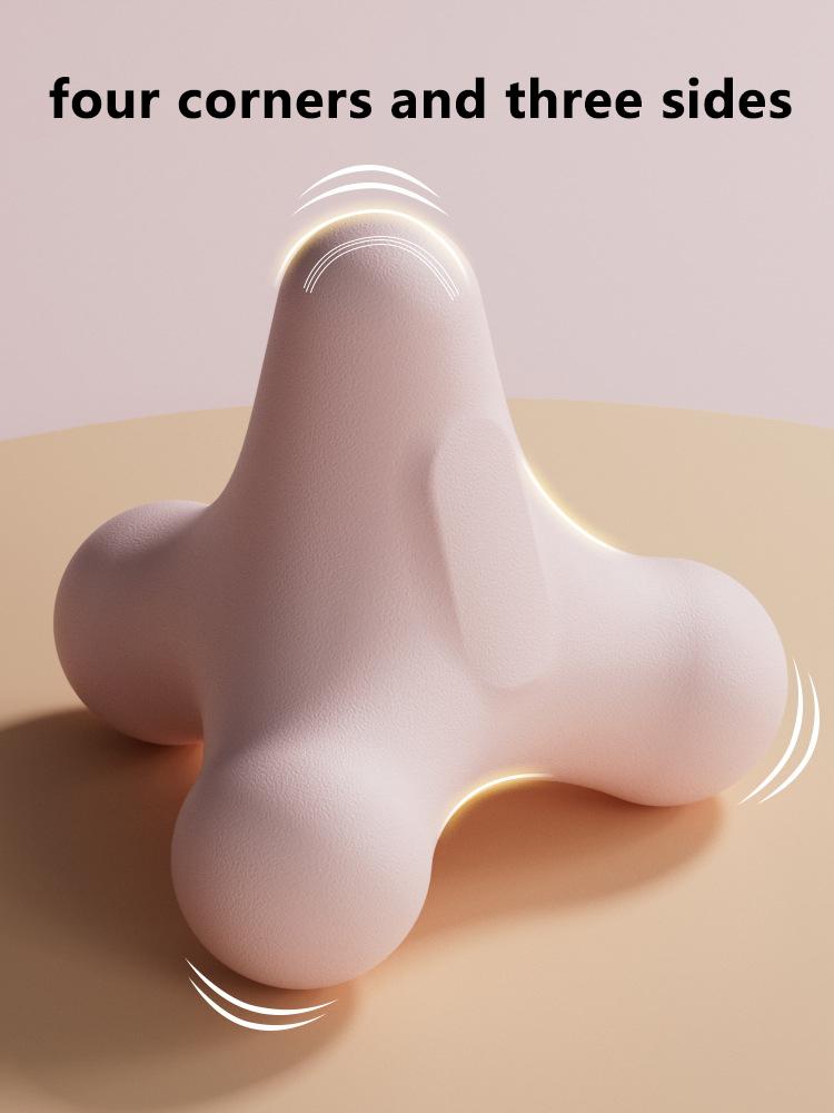 Четырехугольный мяч для фасции, подошвенный мяч, массаж плеч, шеи, талии, мышц рук, лактатных упражнений, расслабляющий меридиан, фитнес-мяч