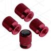 4Pcs/Set For OPC Line LOGO Badge Opel Corsa Ampera Astra Adam Mokka Vauxhall Vectra Car Wheel Tire Valve Caps Tyre Stem Covers PF5