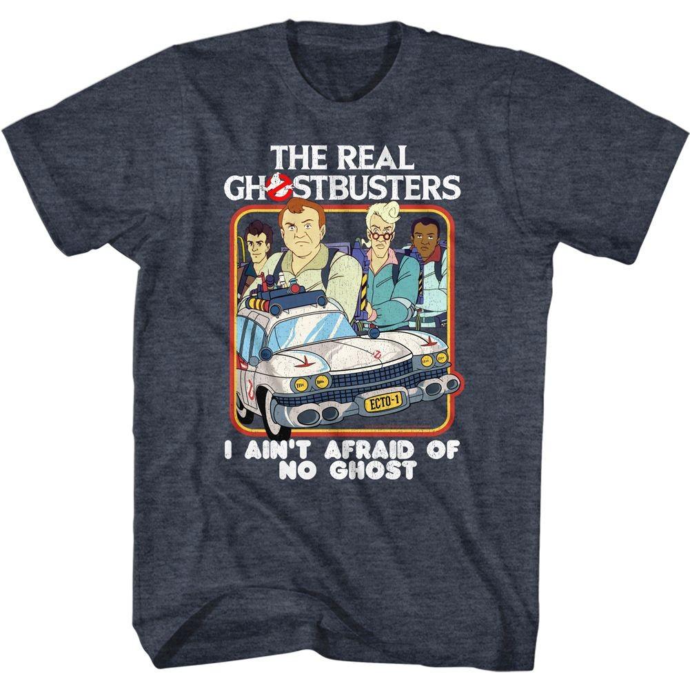 The Real Ghostbusters Busters And Ecto1 TShirt