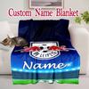 1pc Digital Print Nap Blanket, FC Red Bull Salzburg3 Blanket for Home Use, All Season Warmth, Christmas and Valentine's Day Gift Blanket
