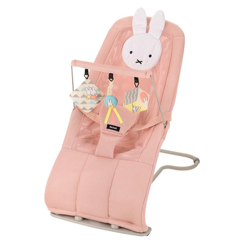 В комплект входит игрушка-прыгун Richelle Miffy G Pink Beige 1 шт.