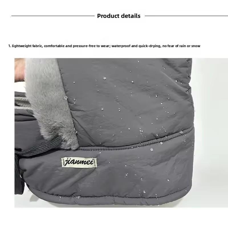 Winter Motorcycle Warm Neck Gaiter Windproof Outdoor Sports Mask Face Balaclava Cotton 3-in-1 Beanies Cap Warm Face Protection
