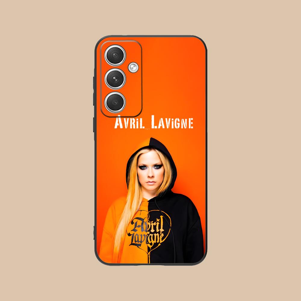 Матовый ТПУ чехол для мобильного телефона Avril Lavigne для Samsung Galaxy S26 S25 S24 S23 S22 S21 S20 Note20 Plus FE Ultra Цветная крышка