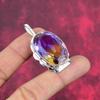 Ametrine Pendant, 925 Solid Sterling Silver Gemstone Jewelry, Handmade Pendant, For Thanksgiving