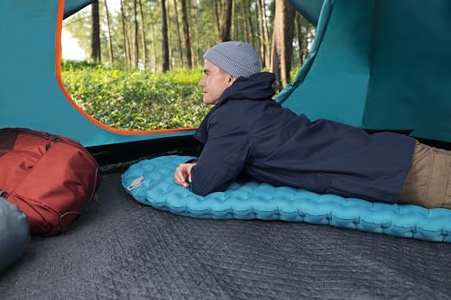 Надувной матрас-мумия Bestway AlpineLite, Утепленный R-значение 7.6, Легкий 664 грамма, Стандартный размер (1,83 м x 51 см x 7,5 см), Номер продукта: 69612