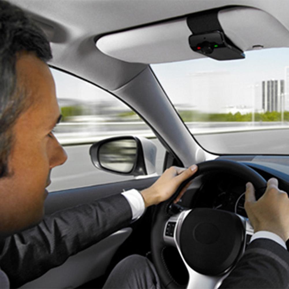 1Pcs Sun Visor Clip Bluetooth Music Support Music Broadcast Transmission