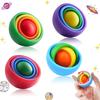 3D Rotation Ball Fidget Gyro Sensory Toys Hand Fidget Spinner Gyroscope for Kids Teens Adults Children ADHD Autism Stress Relief