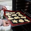 Силиконовый коврик для гриля 30X40 см, противень для выпечки, дышащий коврик для барбекю, печенья, хлеба, духовки, микроволновой печи, высокотемпературной выпечки, кухонные принадлежности