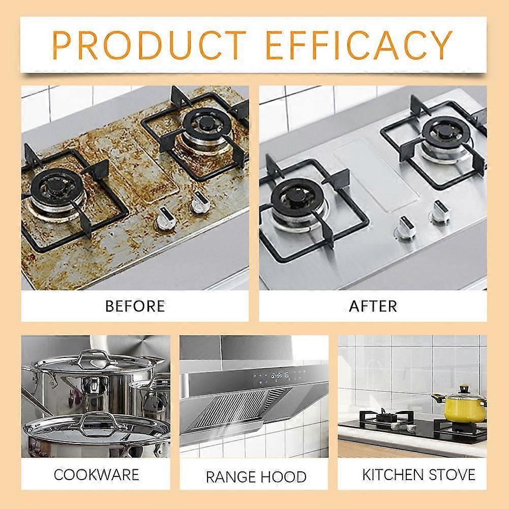 JAKEHOE Kitchen Foam Cleaner Home Stove Range Hood Stubborn Oil Stain Cleaner
