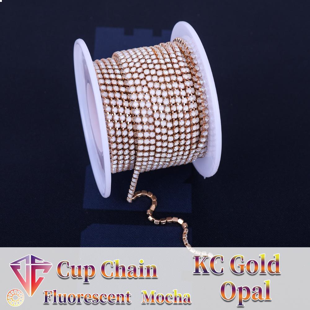 Weichen Boutique флуоресцентная цепь-коготь мокко шифровальная цепь светящаяся дрель, вспышка алмазная цепь аксессуары для одежды своими руками